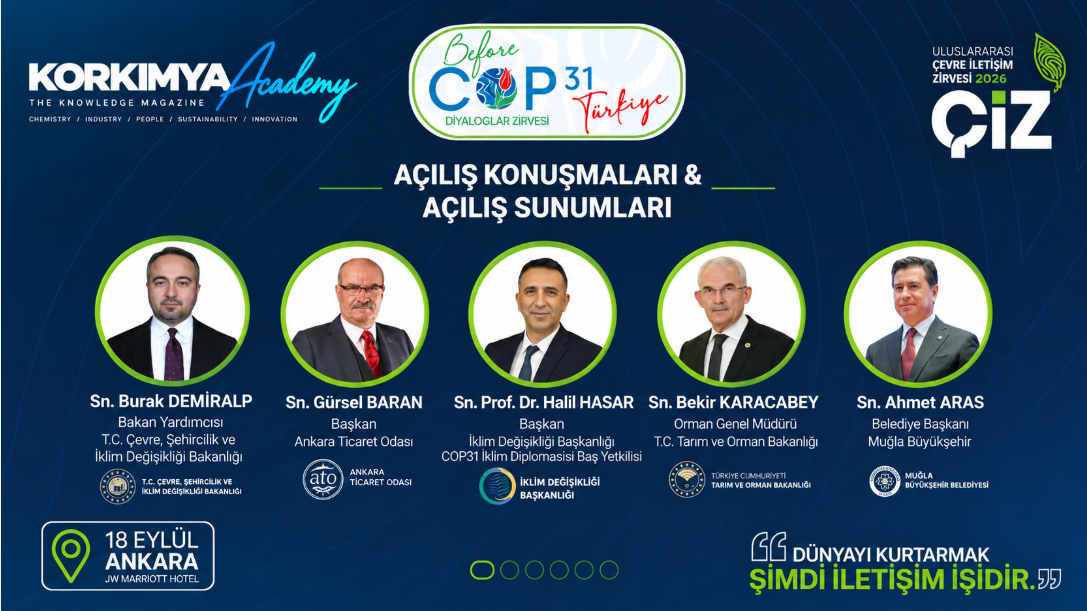 Before COP31 Diyaloglar Zirvesi – 18 Eylül 2026, Ankara